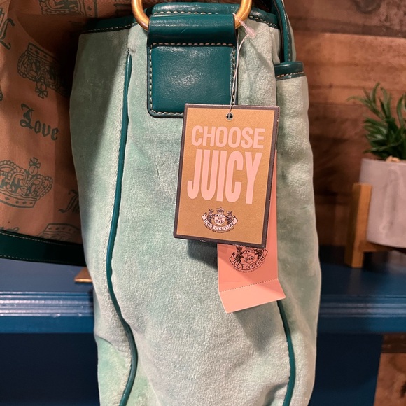 VINTAGE JUICY COUTURE BAG Blue - Picture 3 of 16